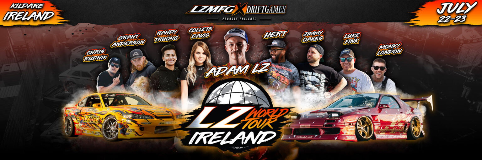 Free Courtesy Coach For LZ World Tour 2023 - Mondello Park